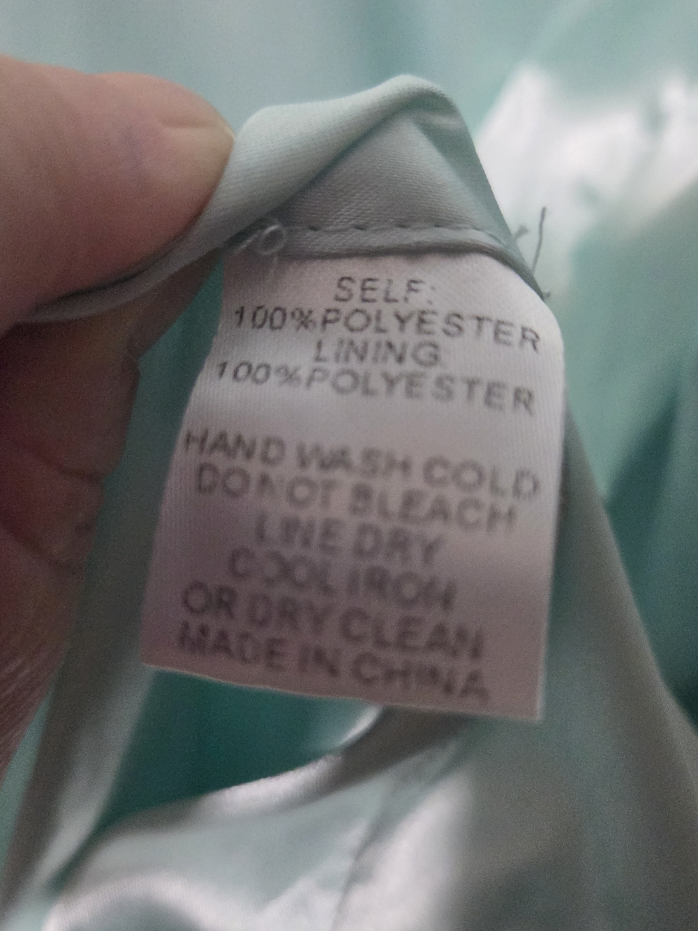 Fashion Nova S Mini Dress Light Blue & Satin - Picture 9 of 10